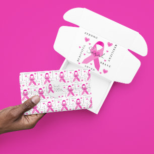 Mousseline Papier Tissu du cancer du sein