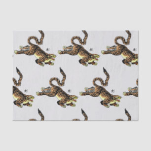 MOUSSELINE PAPIER TISSU DU TIGER JAPONAIS