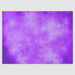 Mousseline Papier Tissu Effet Nuage Blueberry
