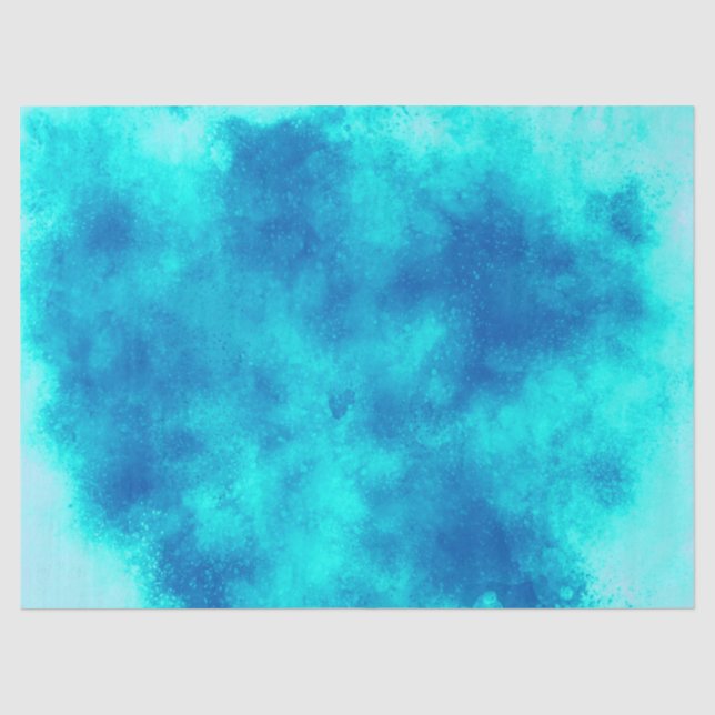 Mousseline Papier Tissu Effet Nuage Supernova (Recto)