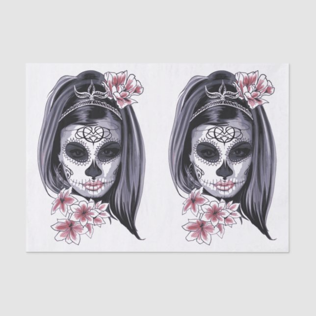 Mousseline Papier Tissu Face (Recto)