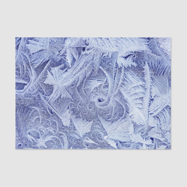 Mousseline Papier Tissu Frosty Personnalisé 10 livres (Recto)