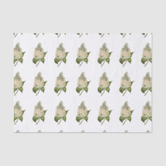 Mousseline Papier Tissu Hydrangea