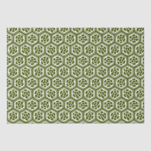 Mousseline Papier Tissu japonais Motif Kabuki
