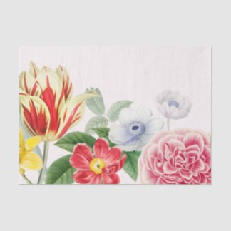 Mousseline Papier Tissu JAPONAIS TULIP PINK PERSONNALISABLE