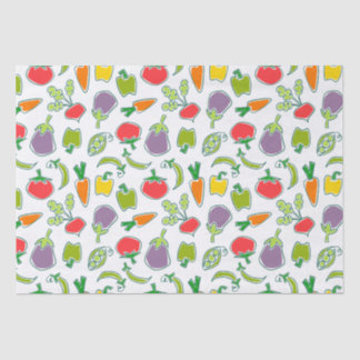 Mousseline Papier Tissu Légume Garden Party