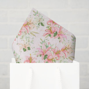 Mousseline Papier Tissu Lily