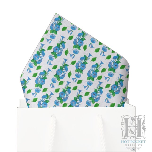 Mousseline Papier Tissu Morning Glory (Créateur téléchargé)