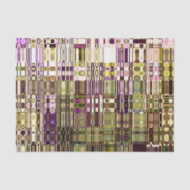 Mousseline Papier Tissu MVB - Miroir Joyau PG Design (Recto)