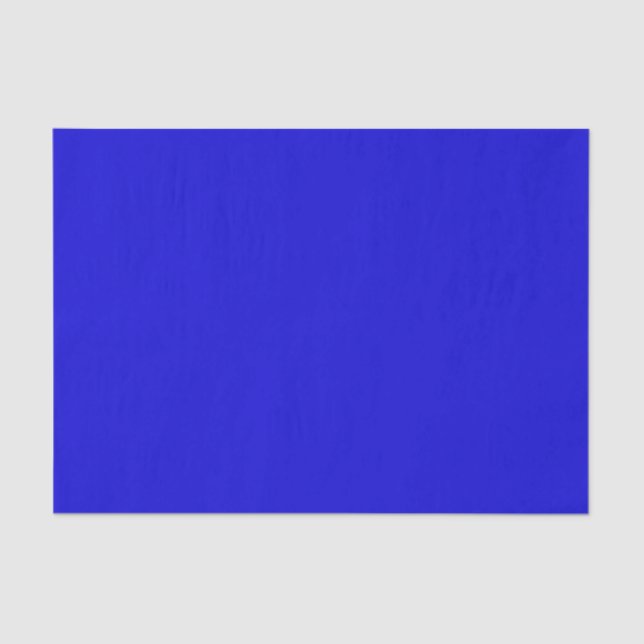 Mousseline Papier Tissu MVB Ultramarine Bleu 10" X 15" (Recto)