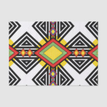 Papier Tissu Ndebele