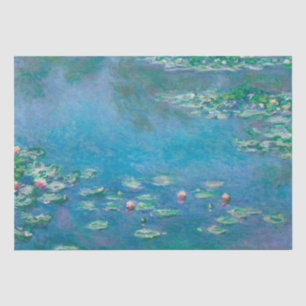 MOUSSELINE PAPIER TISSU : NÉNUPHARS : MONET