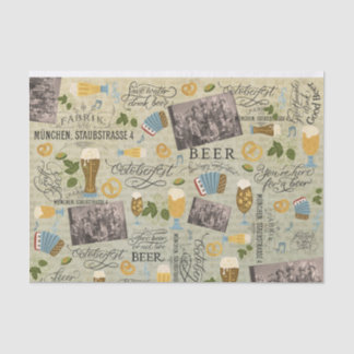 Mousseline Papier Tissu Oktoberfest