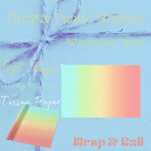 Papier Tissu Ombre Pastel Shades