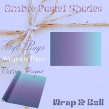 Papier Tissu Ombre Pastel Shades