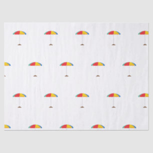 Mousseline Papier Tissu Parapluie Plage