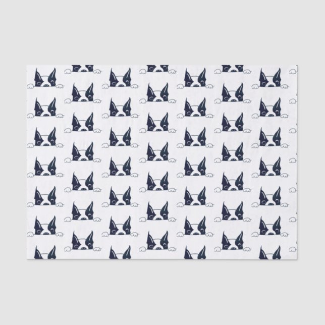 Mousseline Papier Tissu Peekaboo (Recto)