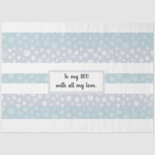 Mousseline Papier Tissu Personnalisé