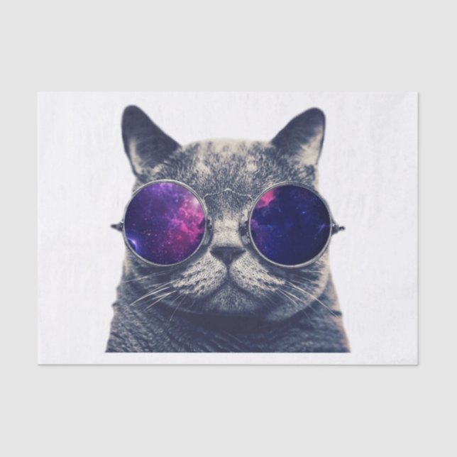 Mousseline Papier Tissu personnalisé de 10 livres, blanc (Recto)