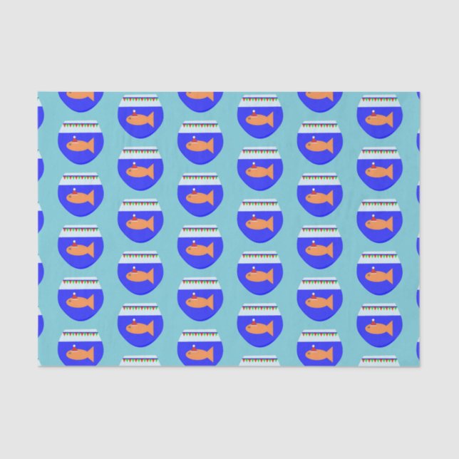 Mousseline Papier Tissu personnalisé de la fête de Noël (Recto)