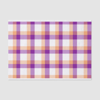 Mousseline Papier Tissu - Plaid