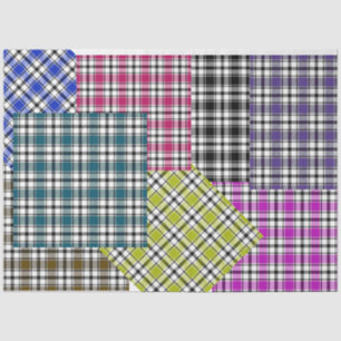 Mousseline Papier Tissu Plaid HAMbyWG
