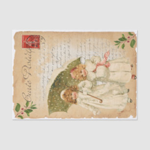 Mousseline Papier Tissu Quiet Walk