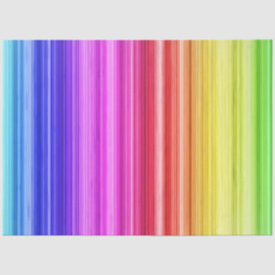 Mousseline Papier Tissu Rainbow