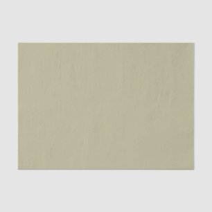 Mousseline Papier Tissu Sage Green Solide Color