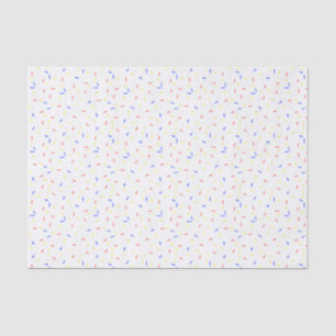 Mousseline Papier Tissu Sprinkings couleur primaire