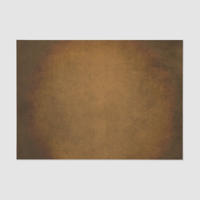 Mousseline Papier Tissu Textile Profond Orange (Recto)