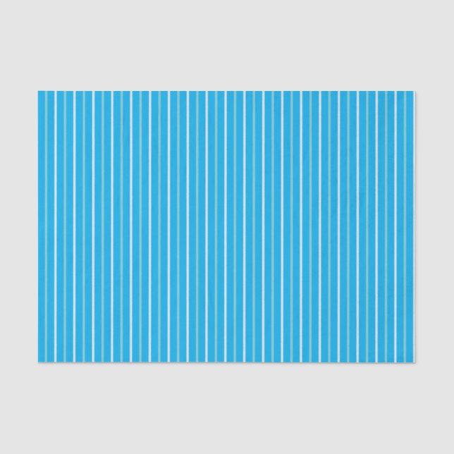 Mousseline Papier Tissu triplé bleu (Recto)