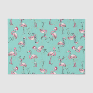 Mousseline Papier Tissu Tropical Holiday Christmas