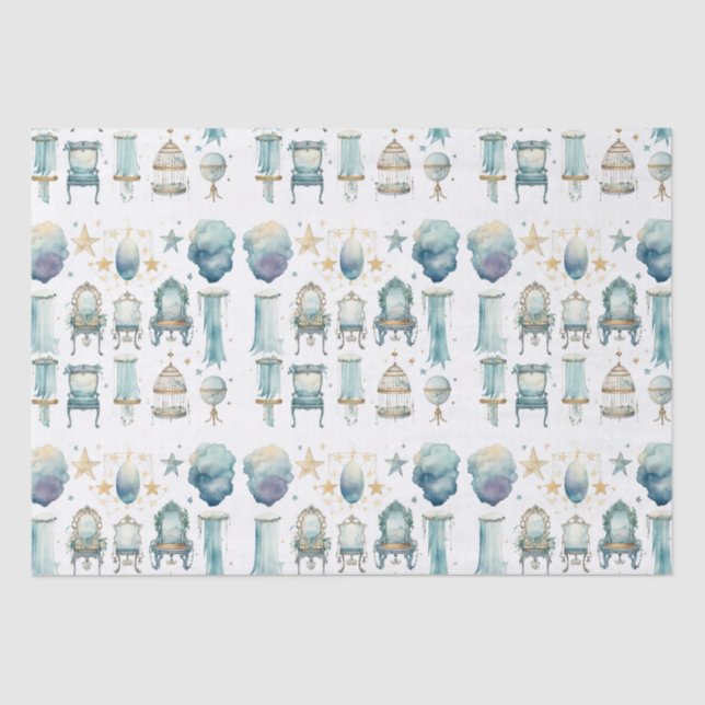 Mousseline Papier Tissu Vanity Boho Fancy (Recto)