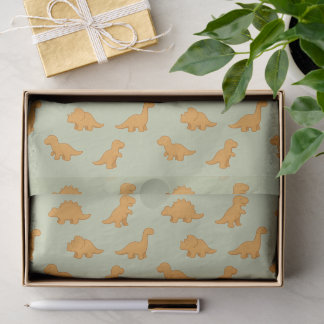 Mousseline Papier tissue en forme de nugget de poulet dinosau