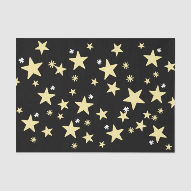 Mousseline Papier Tissue Star (Recto)