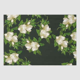 Mousseline Papier tissulaire en fleurs de Magnolia géantes de