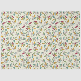 Mousseline Papier tissulaire Feuille de ficus