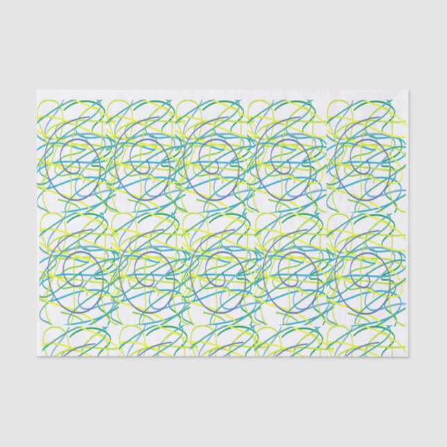 Mousseline Papier tissulaire noueux (Recto)