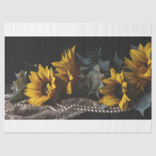 Mousseline Papier Tissus Tournesol