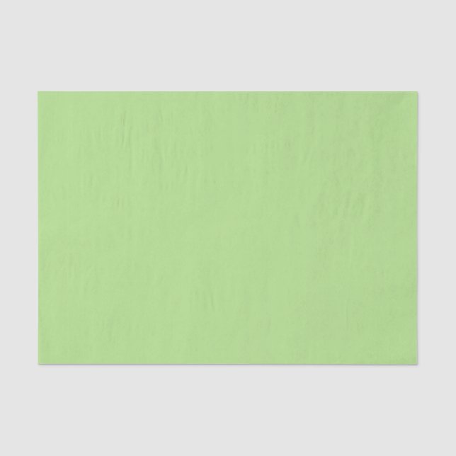 Mousseline Papier vert Solid Kiwi (Recto)