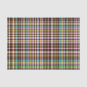 Mousseline Pastels au chocolat Plaid 27-TISSUE PAPIER WRAP