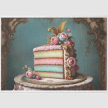 Pâtisserie Pastel Rococo tranche 2 papier décolpag