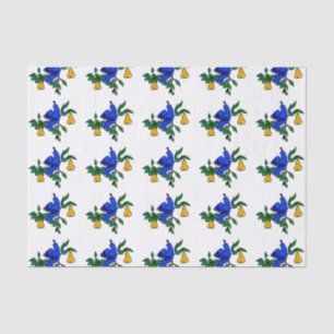 Mousseline Perdrix Dans Un Papier Tissu De Poirier