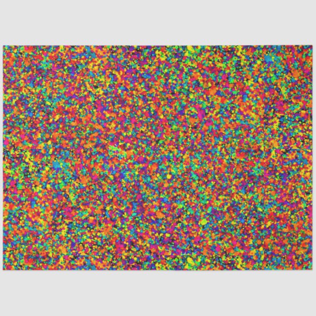 Mousseline Petite plaque - Papier de tissus (Recto)