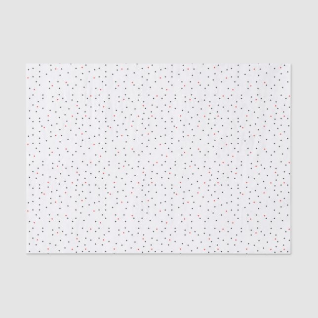 Mousseline Petites pointes sur papier de tissus (Recto)