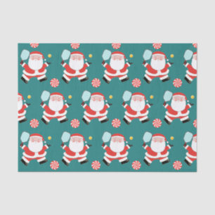 Mousseline Pickball Noël Vacances Tissu Papier