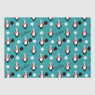 Mousseline 🐧 Pickleball Joyeux Noël 🎁 Tissu Papier