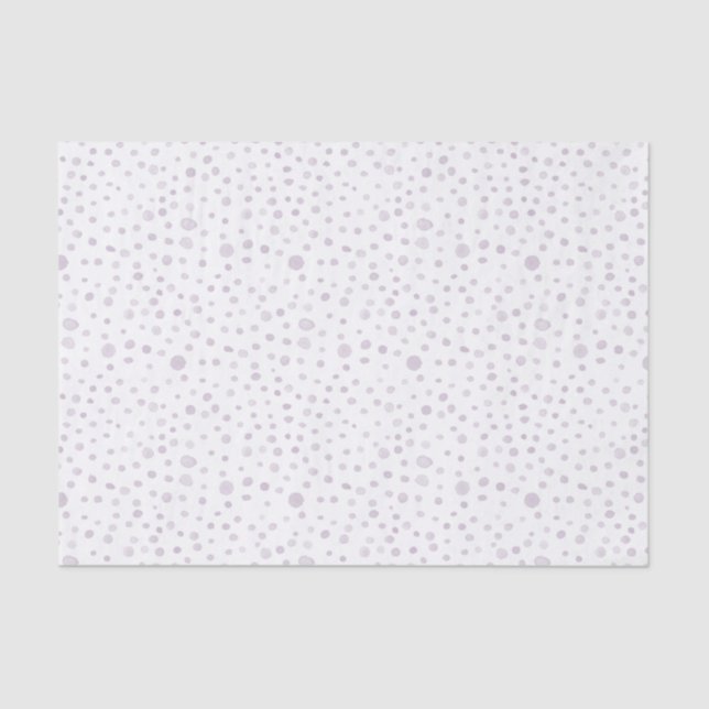Mousseline Pointeur Confetti Aquarelle Points Papier Tissu (Recto)