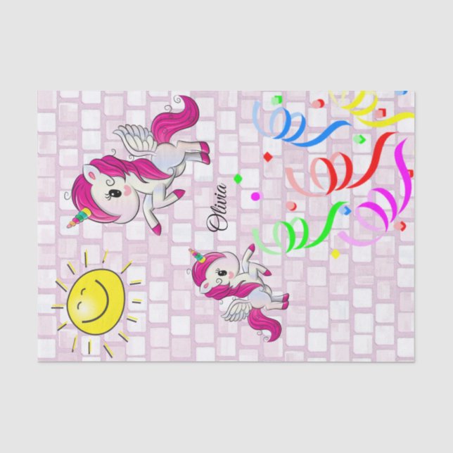 Mousseline Pony papier tissu (Recto)